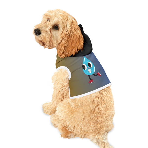 Fire & Water Lovers Pet Hoodie (Water Version)