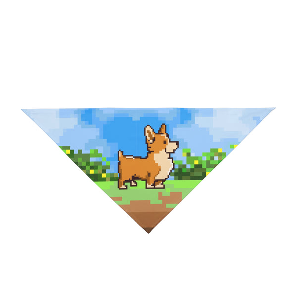 Pixel Dog Pet Bandana